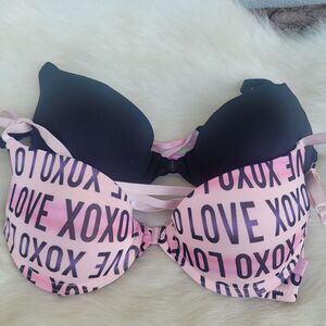 Set Of 2 xoxo padded front closure bra wmns sz 34 B